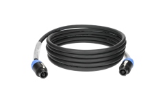 Cablu speakON flexibil Klotz 8x 2.5 mm² speaker cable PVCspeakON 8p F/F with plastic shell - 2x transparent - 5 m