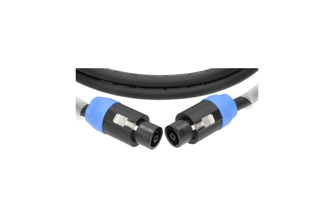 Cablu speakON flexibil Klotz 8x 2.5 mm² speaker cable PVCspeakON 8p F/F with plastic shell - 2x transparent - 5 m
