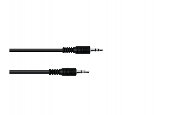 Jack cable 3.5 stereo 3m bk