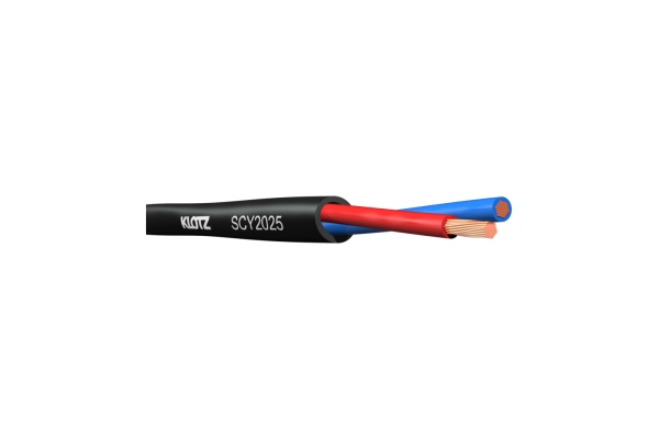 installation speaker cable - LHC2x 2.5 mm² - PVC - 50 m installation speaker cable - LHC2x 2.5 mm² - PVC - 50 m