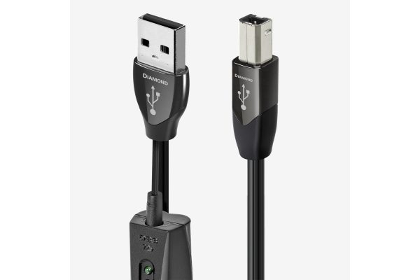 Diamond 1.5m DBS Black USB A-B Diamond 1.5m DBS Black USB A-B