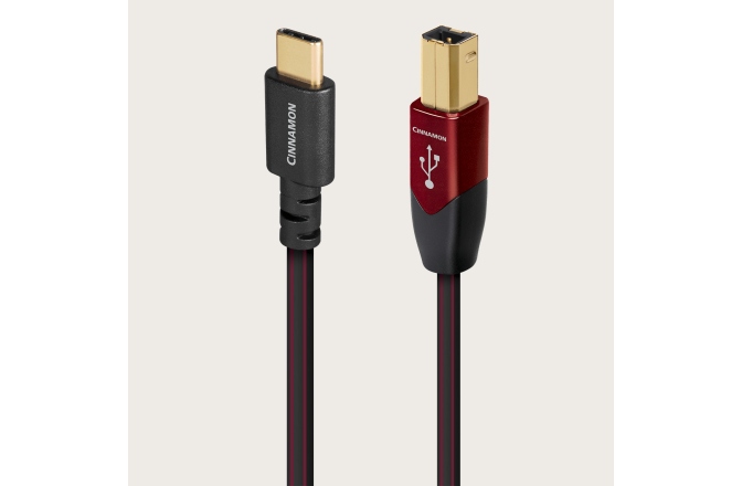 Cablu USB-C 2.0 la USB-B  Audioquest Cinnamon 0.75m USB-C 2.0 la USB-B 