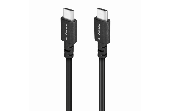 Cablu USB-C 2.0 la USB-C  Audioquest Carbon 0.75m USB-C 2.0 la USB-C 