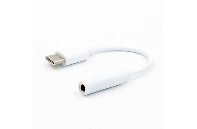 Cablu USB-C - Jack mic Well Adaptor USB-C tata - jack 3.5mm mama 11cm Well