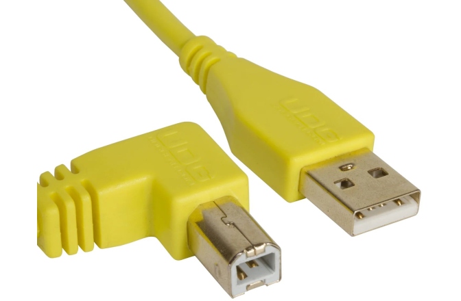 Cablu USB UDG Ultimate Audio Cable USB 2.0 A-B Angled 1m - Yellow