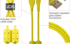 Cablu USB UDG Ultimate Audio Cable USB 2.0 A-B Angled 1m - Yellow