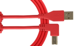 Cablu USB UDG Ultimate Audio Cable USB 2.0 A-B Angled 3m - Red