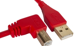 Cablu USB UDG Ultimate Audio Cable USB 2.0 A-B Angled 3m - Red