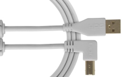Cablu USB UDG Ultimate Audio Cable USB 2.0 A-B Angled 3m - White