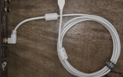 Cablu USB UDG Ultimate Audio Cable USB 2.0 A-B Angled 3m - White