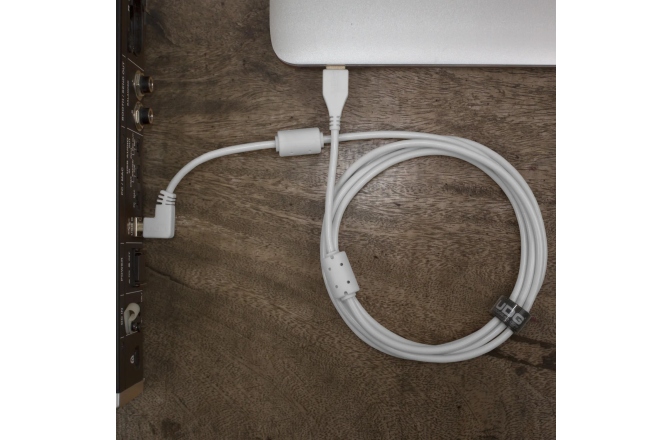 Cablu USB UDG Ultimate Audio Cable USB 2.0 A-B Angled 3m - White