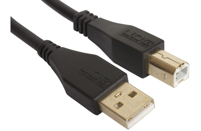 Cablu USB UDG Ultimate Audio Cable USB 2.0 A-B Straight  1m - Black
