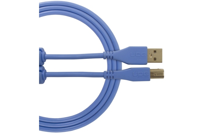 Cablu USB UDG Ultimate Audio Cable USB 2.0 A-B Straight 1m - Blue