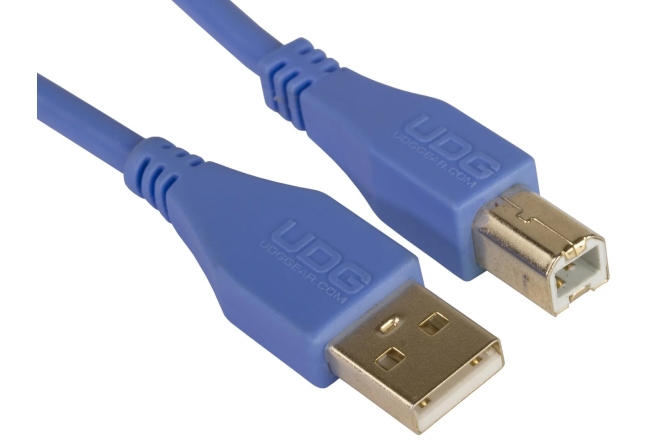 Cablu USB UDG Ultimate Audio Cable USB 2.0 A-B Straight 1m - Blue