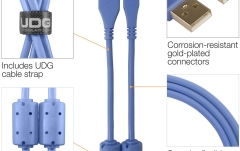 Cablu USB UDG Ultimate Audio Cable USB 2.0 A-B Straight 1m - Blue