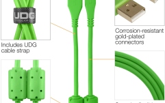 Cablu USB UDG Ultimate Audio Cable USB 2.0 A-B Straight 1m - Green
