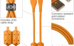 Cablu USB UDG Ultimate Audio Cable USB 2.0 A-B Straight 1m - Orange