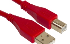 Cablu USB UDG Ultimate Audio Cable USB 2.0 A-B Straight 1m - Red