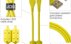 Cablu USB UDG Ultimate Audio Cable USB 2.0 A-B Straight 1m - Yellow