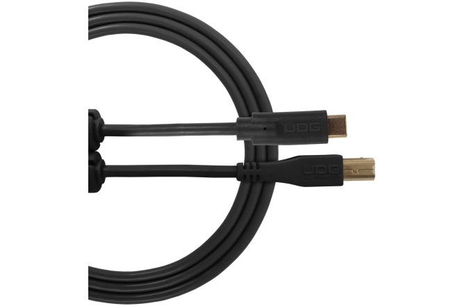 Cablu USB UDG Ultimate Audio Cable USB 2.0 B-C Straight 1.5m - Black