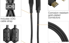 Cablu USB UDG Ultimate Audio Cable USB 2.0 B-C Straight 1.5m - Black