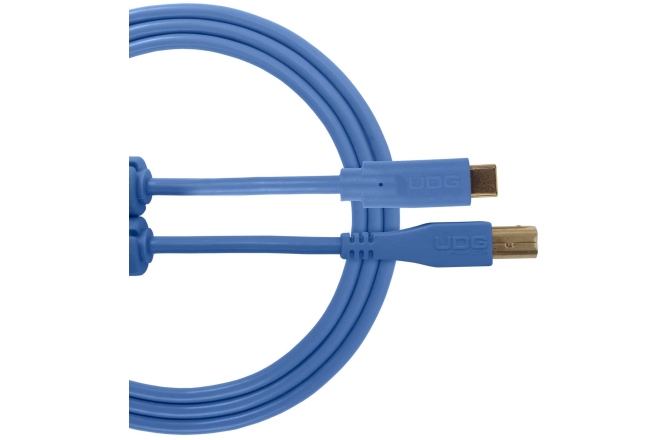 Cablu USB UDG Ultimate Audio Cable USB 2.0 B-C Straight 1.5m - Blue