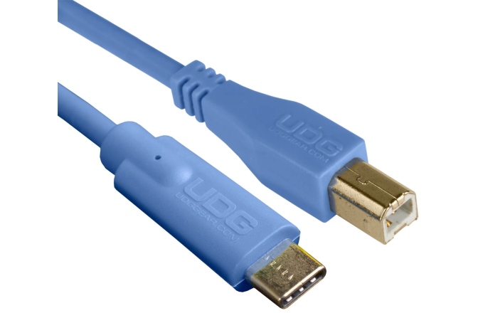 Cablu USB UDG Ultimate Audio Cable USB 2.0 B-C Straight 1.5m - Blue