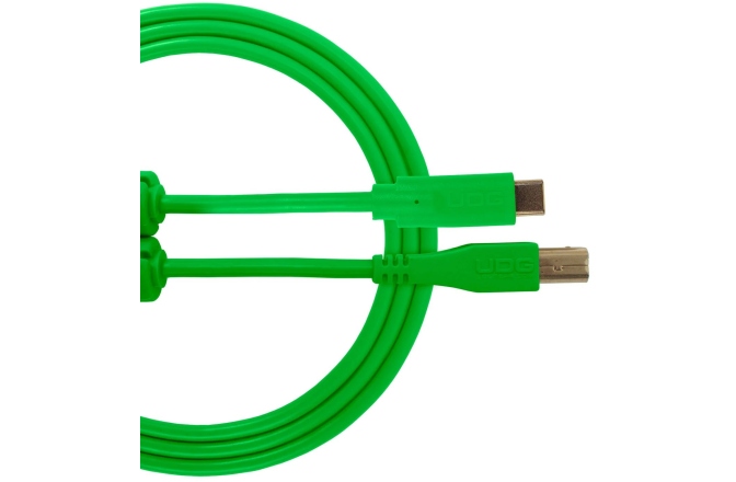 Cablu USB UDG Ultimate Audio Cable USB 2.0 B-C Straight 1.5m - Green