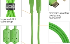 Cablu USB UDG Ultimate Audio Cable USB 2.0 B-C Straight 1.5m - Green