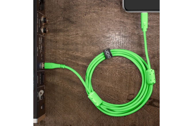 Cablu USB UDG Ultimate Audio Cable USB 2.0 B-C Straight 1.5m - Green