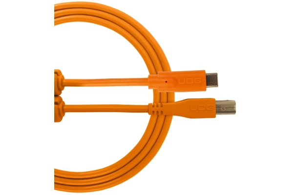 Ultimate Audio Cable USB 2.0 B-C Straight 1.5m - Orange Ultimate Audio Cable USB 2.0 B-C Straight 1.5m - Orange