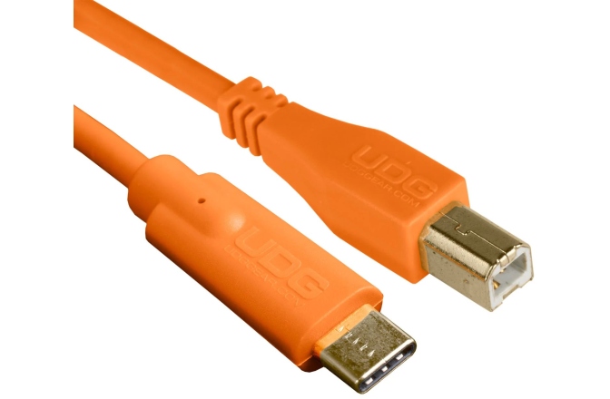 Cablu USB UDG Ultimate Audio Cable USB 2.0 B-C Straight 1.5m - Orange