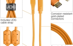 Cablu USB UDG Ultimate Audio Cable USB 2.0 B-C Straight 1.5m - Orange