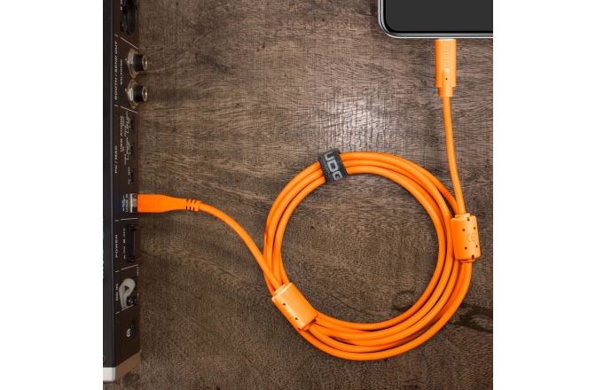 Cablu USB UDG Ultimate Audio Cable USB 2.0 B-C Straight 1.5m - Orange