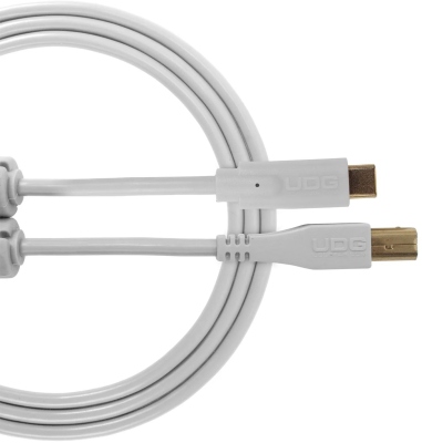 UDG Ultimate Audio Cable USB 2.0 B-C Straight 1.5m - White