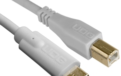 Cablu USB UDG Ultimate Audio Cable USB 2.0 B-C Straight 1.5m - White