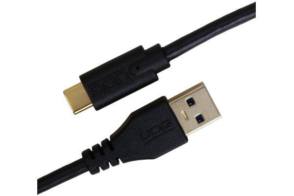 Ultimate Audio Cable USB 3.0 A-C Straight 1.5m - Black Ultimate Audio Cable USB 3.0 A-C Straight 1.5m - Black