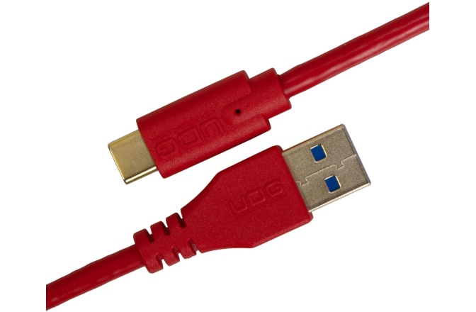 Cablu USB UDG Ultimate Audio Cable USB 3.0 A-C Straight 1.5m - Red