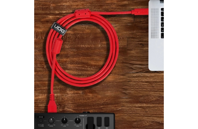 Cablu USB UDG Ultimate Audio Cable USB 3.0 A-C Straight 1.5m - Red