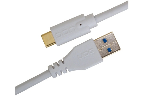 Ultimate Audio Cable USB 3.0 A-C Straight 1.5m - White Ultimate Audio Cable USB 3.0 A-C Straight 1.5m - White