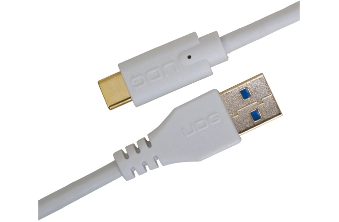 Cablu USB UDG Ultimate Audio Cable USB 3.0 A-C Straight 1.5m - White