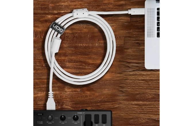Cablu USB UDG Ultimate Audio Cable USB 3.0 A-C Straight 1.5m - White