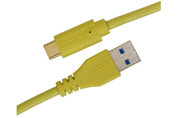 Ultimate Audio Cable USB 3.0 A-C Straight 1.5m - Yellow Ultimate Audio Cable USB 3.0 A-C Straight 1.5m - Yellow