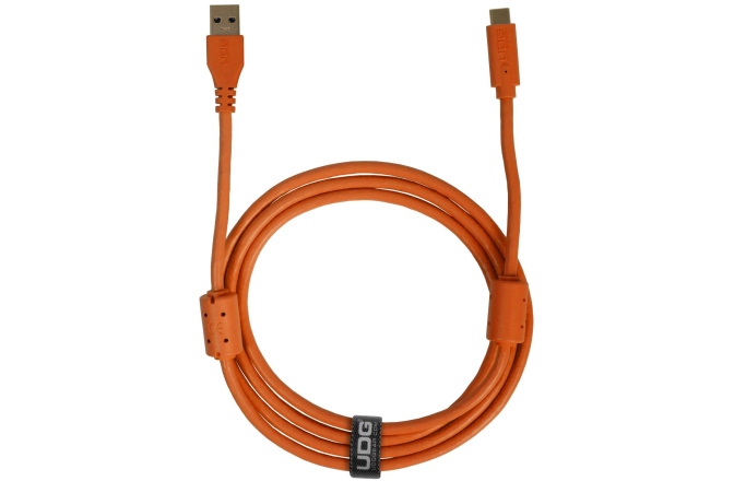 Cablu USB UDG Ultimate Audio Cable USB 3.2 A-C Straight 1.5m - Orange