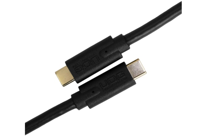 Cablu USB UDG Ultimate Audio Cable USB 3.2 C-C Straight 1.5m - Black