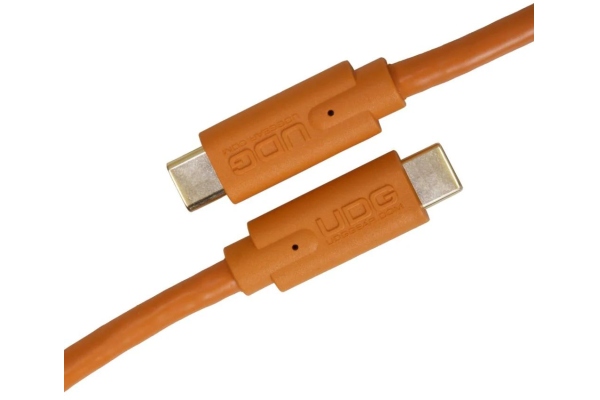 Ultimate Audio Cable USB 3.2 C-C Straight 1.5m - Orange Ultimate Audio Cable USB 3.2 C-C Straight 1.5m - Orange