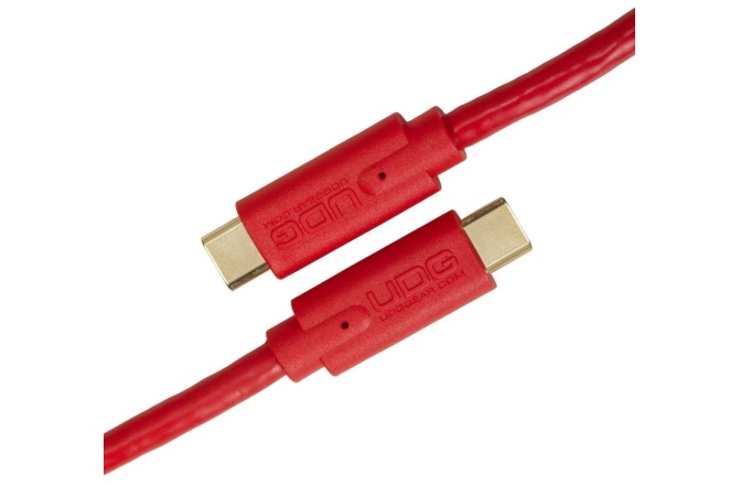 Cablu USB UDG Ultimate Audio Cable USB 3.2 C-C Straight 1.5m - Red
