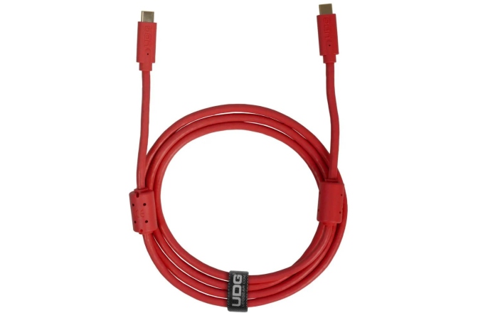 Cablu USB UDG Ultimate Audio Cable USB 3.2 C-C Straight 1.5m - Red