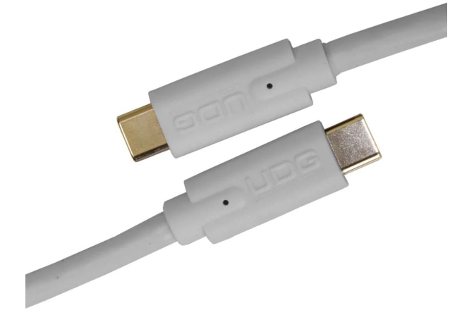 Cablu USB UDG Ultimate Audio Cable USB 3.2 C-C Straight 1.5m - White