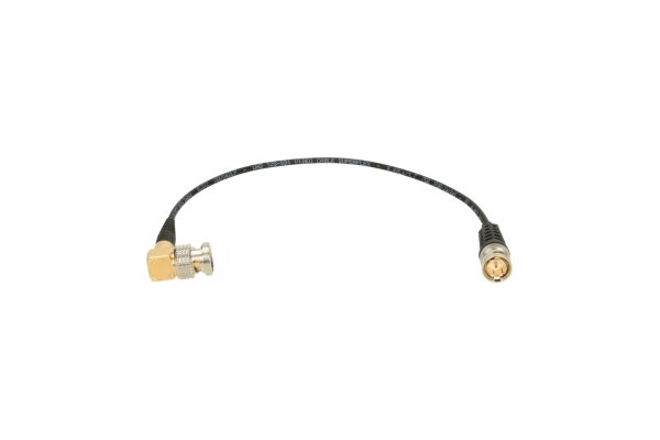 ultra thin super flex UHD patch cable - BNCPro angled plug - BNCslim plugfor HD / UHD / 12G / 4K / 8K - 0,25 m ultra thin super flex UHD patch cable - BNCPro angled plug - BNCslim plugfor HD / UHD / 12G / 4K / 8K - 0,25 m